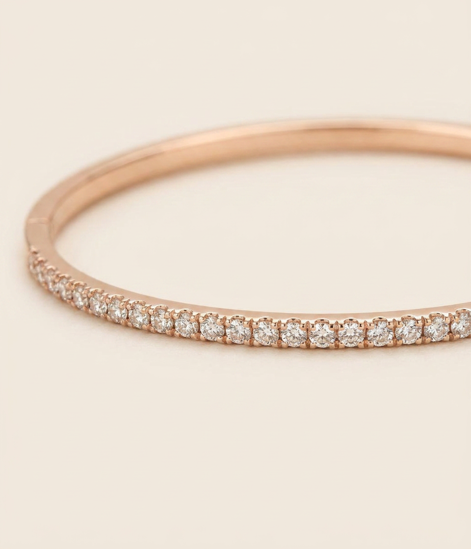 Bangle Fil - Macro diamantes