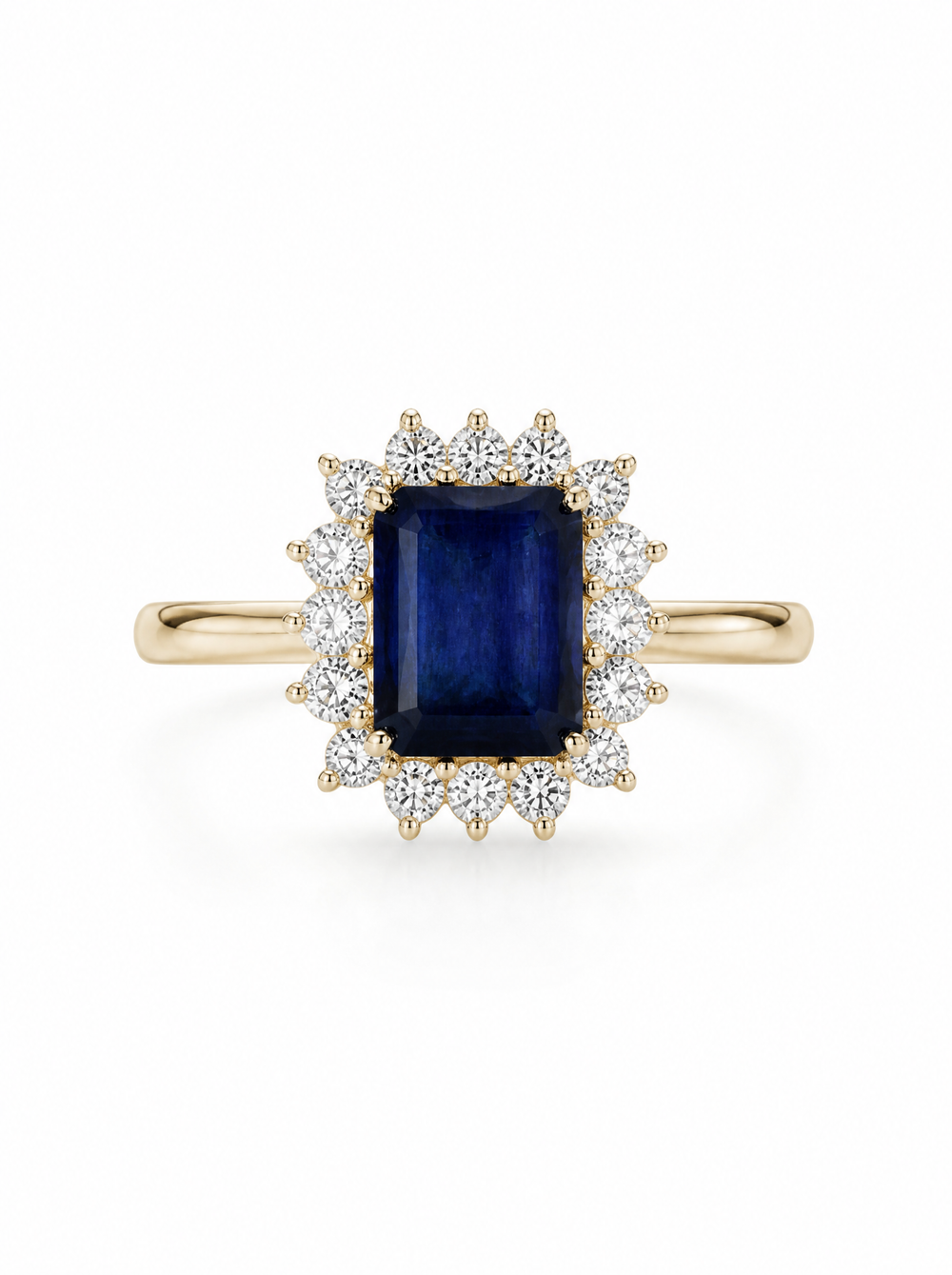 Anillo Zafiro Imperial - Vista 2