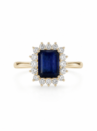 Anillo Zafiro Imperial - Vista 2