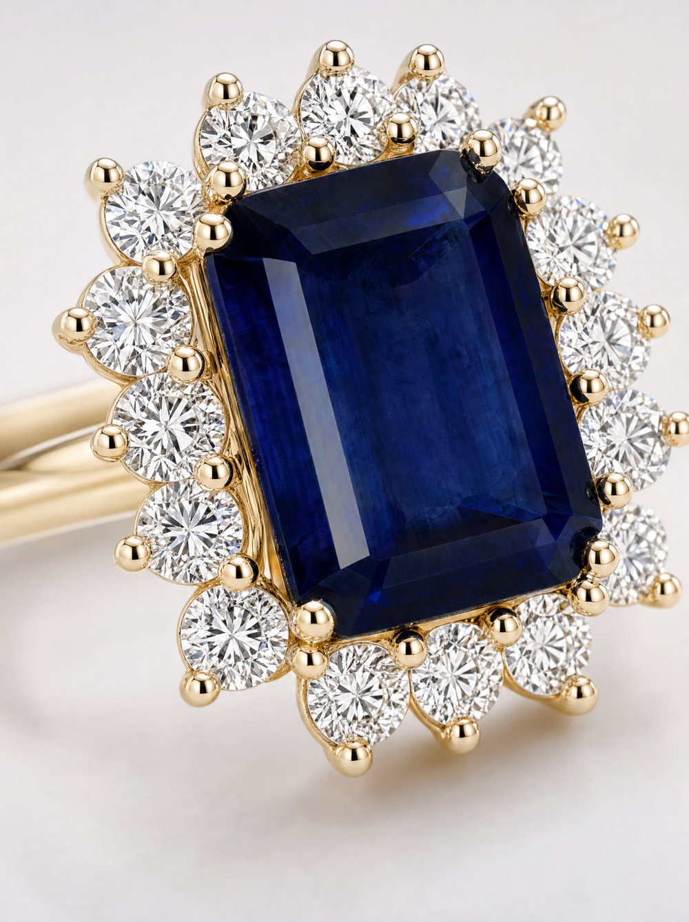 Anillo Zafiro Imperial - Vista 3