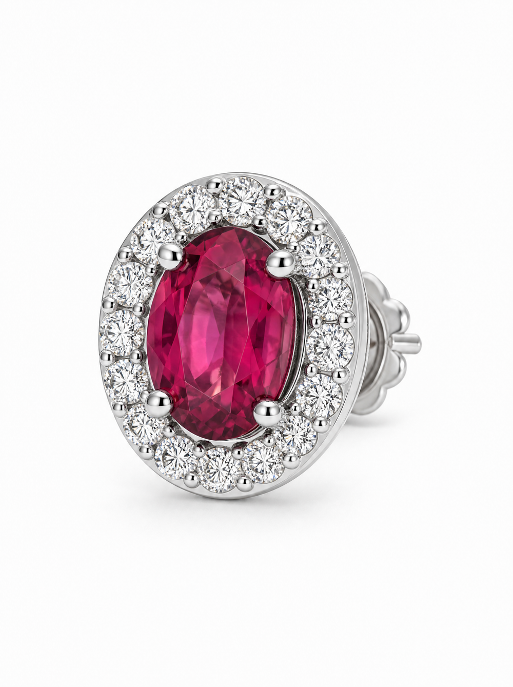 Rose Tourmaline Halo - Vista 3