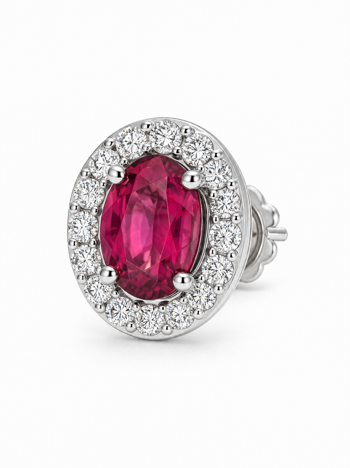 Rose Tourmaline Halo