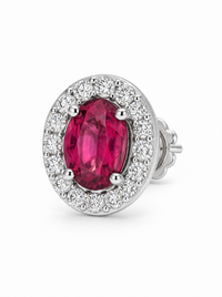 Rose Tourmaline Halo - Vista 3