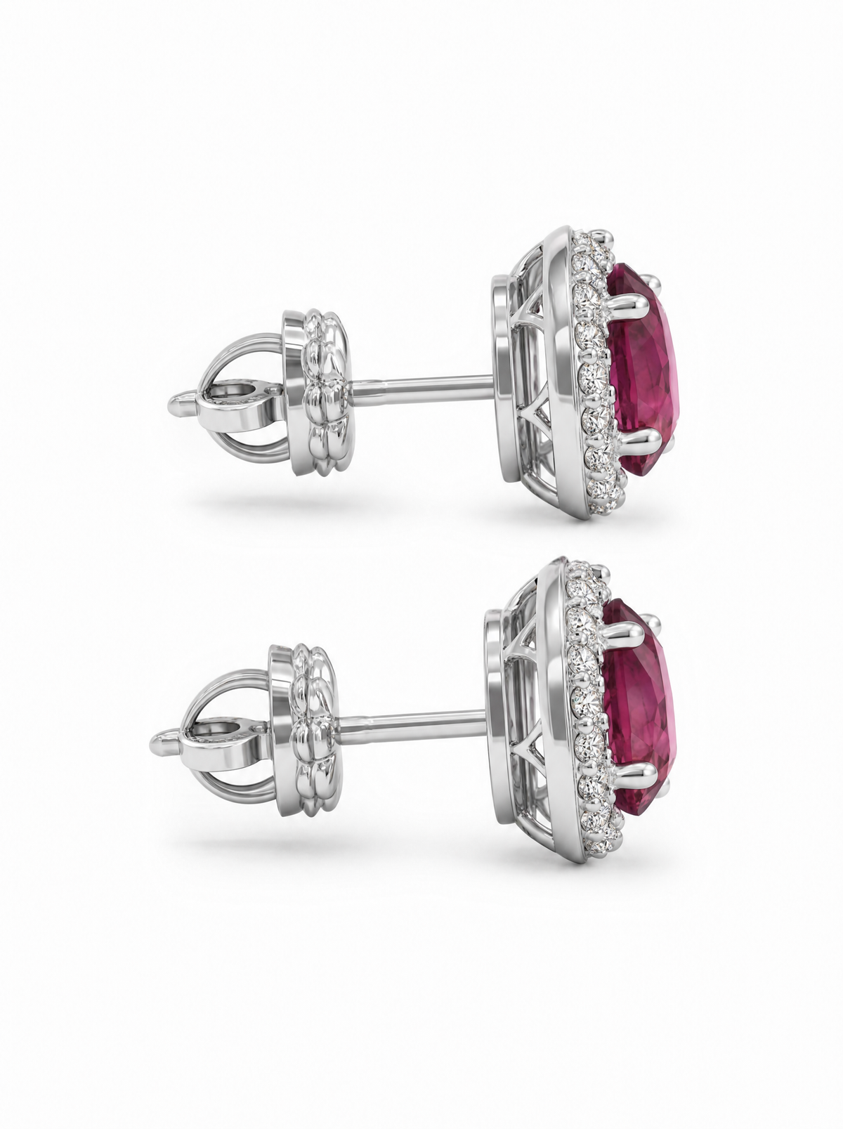 Rose Tourmaline Halo