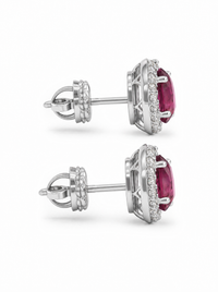 Rose Tourmaline Halo - Vista 4