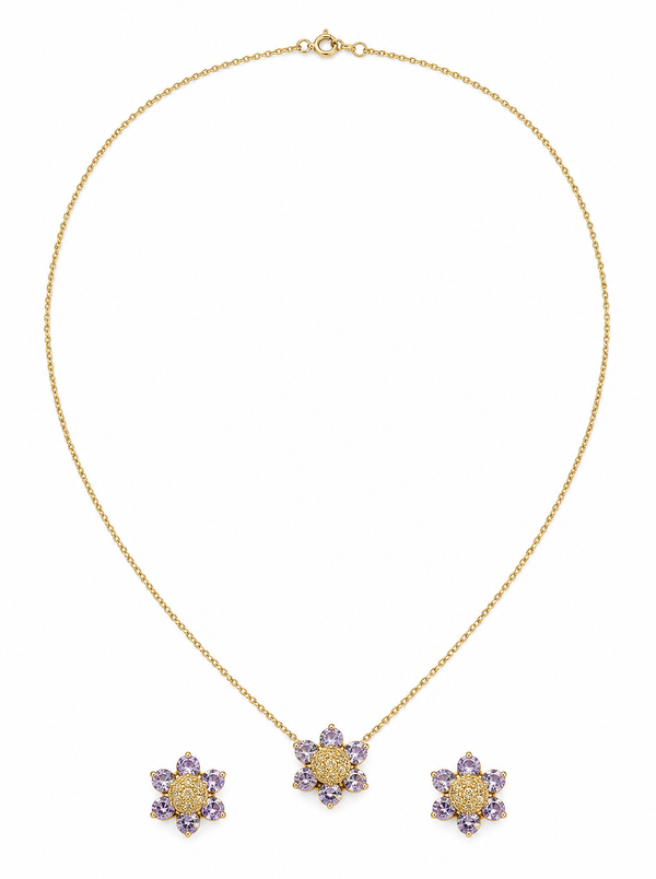 Juego de Collar y Pendientes