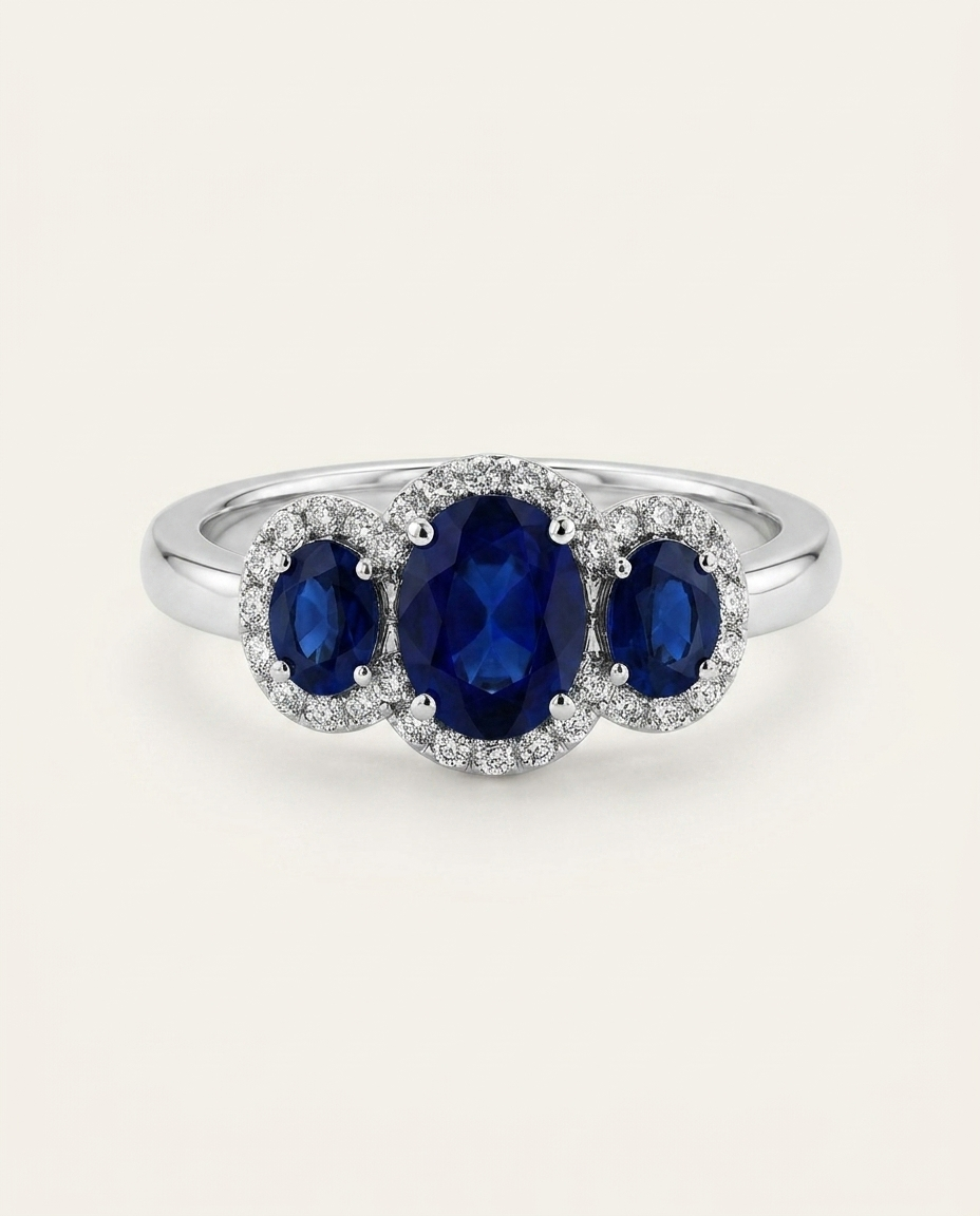 Anillo Royal Sapphire - Product shot variante