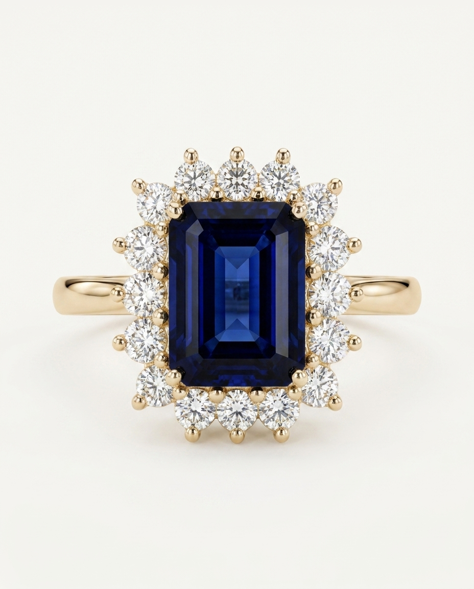 Anillo Zafiro Imperial - Product shot variante