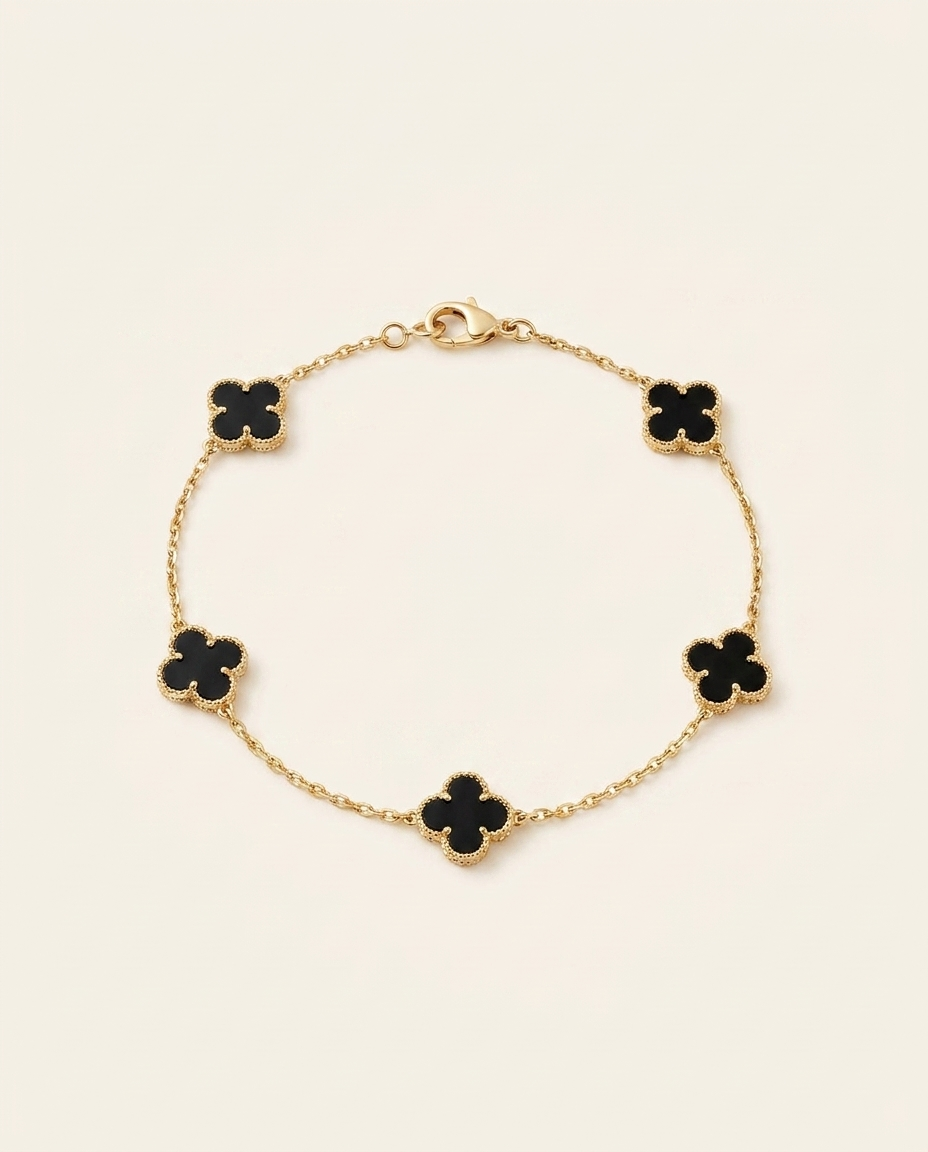 Pulsera Noir Fleur - Product shot variante