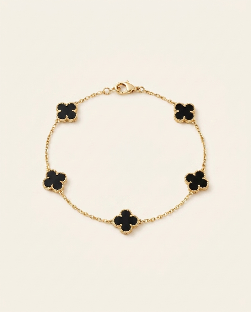 Pulsera Noir Fleur