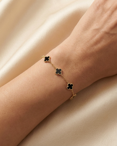 Pulsera Noir Fleur