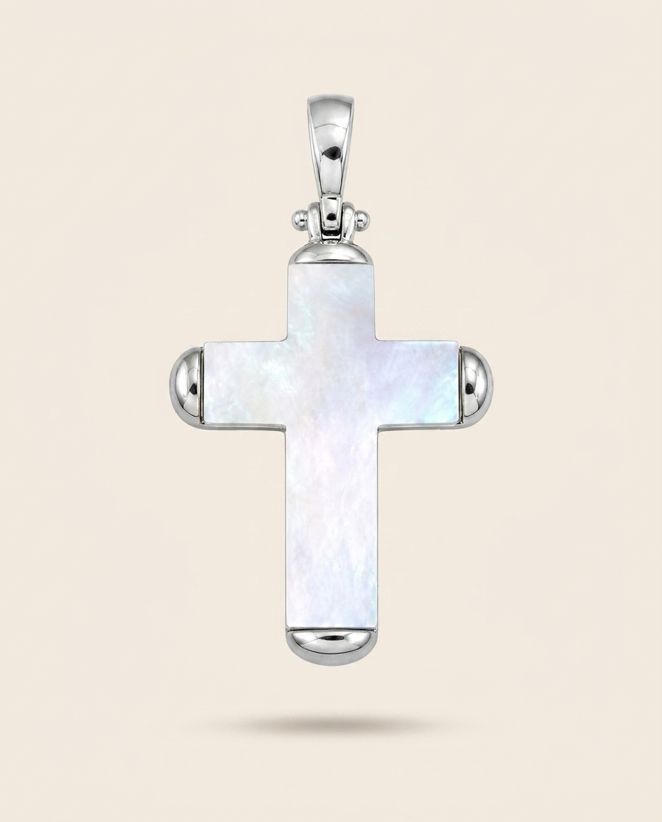 Cruz Perla Blanca