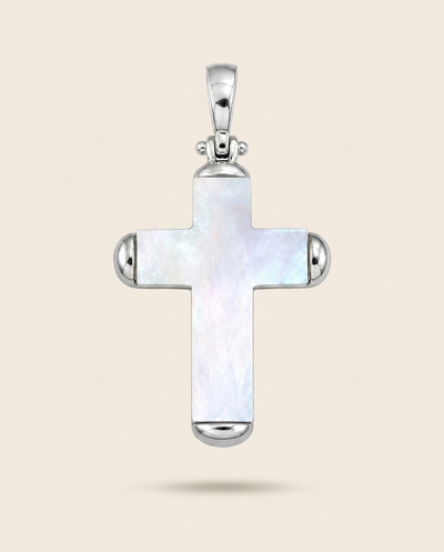 Cruz Perla Blanca