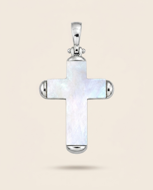 Cruz Perla Blanca