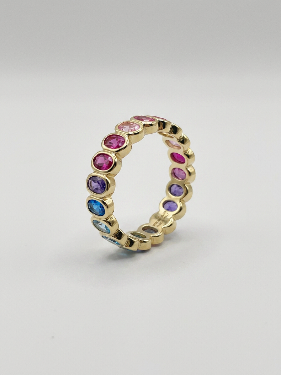 Anillo Iris - Perfil standing