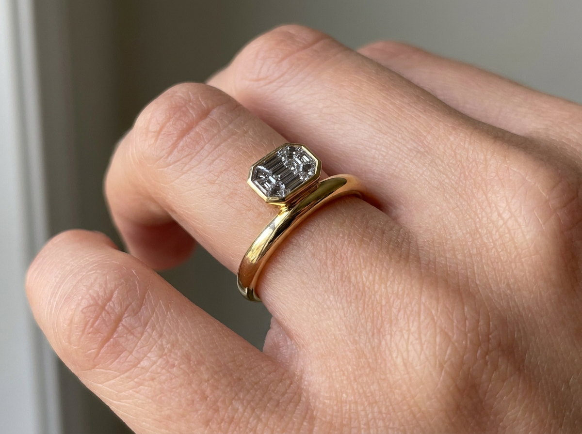 Anillo Octave - En dedo