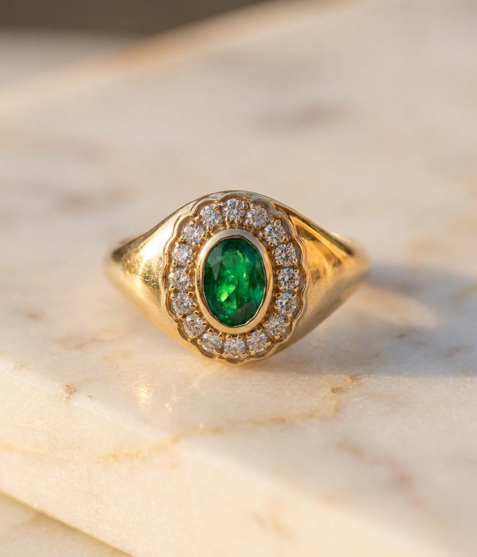 Anillo Souverain - Editorial mármol